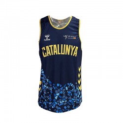 CAMISETA HUMMEL FED CAT HANDBOL PLATJA 24 HOMBRE