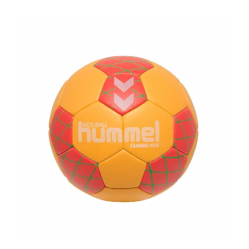 Balón De Balonmano Hummel Hmlblaze Classic - Negro Y Naranja, Tamaño 2/3, Superficie Antideslizante, Duradero