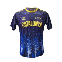 CAMISETA HUMMEL FED CATALANA VISIT 25/26 HOMBRE