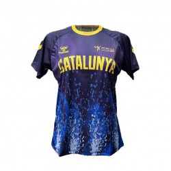CAMISETA HUMMEL FED CATALANA VISIT 25/26 MUJER
