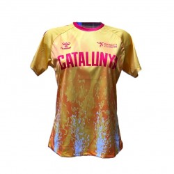CAMISETA HUMMEL FED CATALANA LOCAL 25/26 MUJER