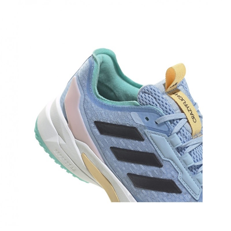 20号 Zapatillas Adidas Crazyflight 6 Turquesa Negro | Handbolaunpas
