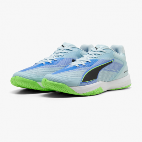 Zapatillas balonmano Puma Accelerate Turbo 5 aqua front