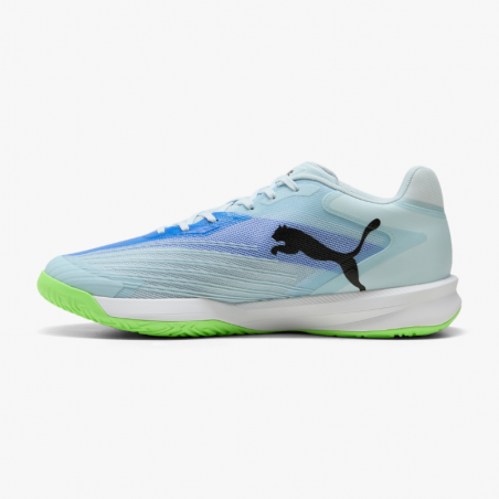 Zapatillas balonmano Pum Accelerate Turbo 5 aqua left
