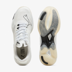 Zapatillas balonmano Puma Vantage Nitro 2 blanco y negro top