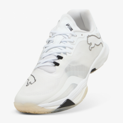 Zapatillas balonmano Puma Vantage Nitro 2 blanco y negro bottom