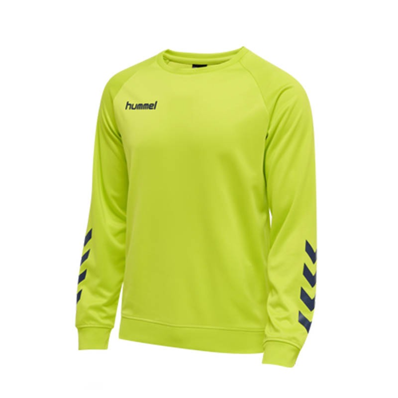 Handball sweatshirt Hummel Poly lime long sleeve
